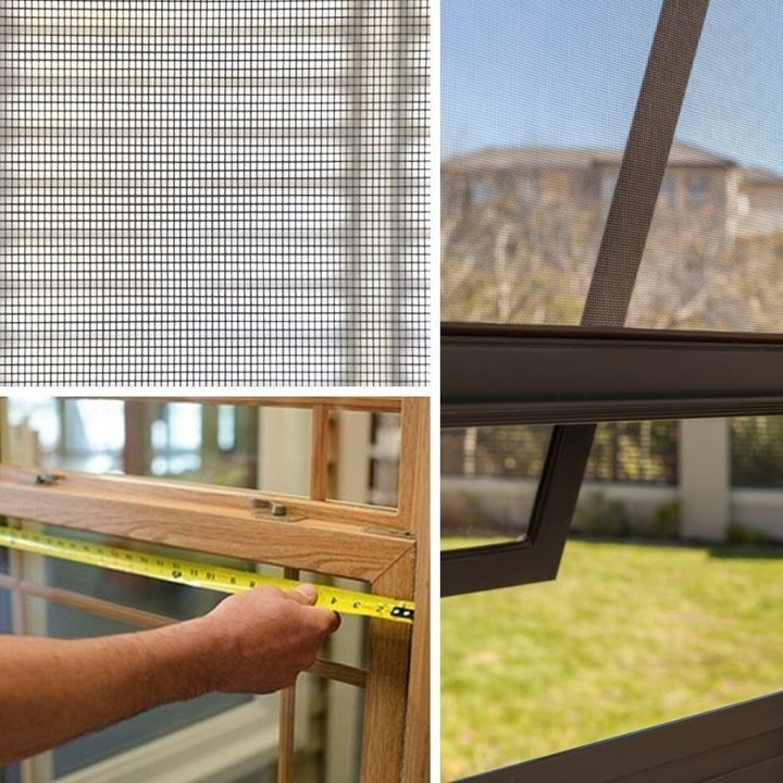 Hướng dẫn cách thay dây cửa lưới chống muỗi đơn giản tại nhà